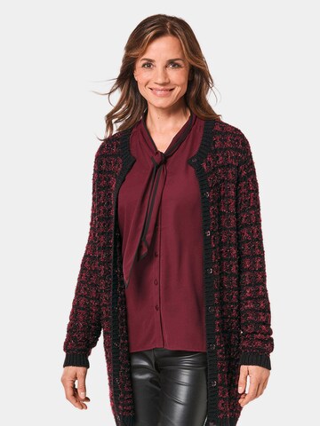 Goldner Knit Cardigan in Black: front