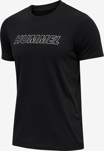 Hummel Sportshirt in Schwarz