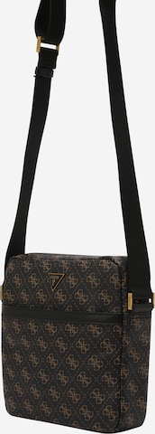 GUESS Crossbody Bag 'VEZZOLA' in Brown: front