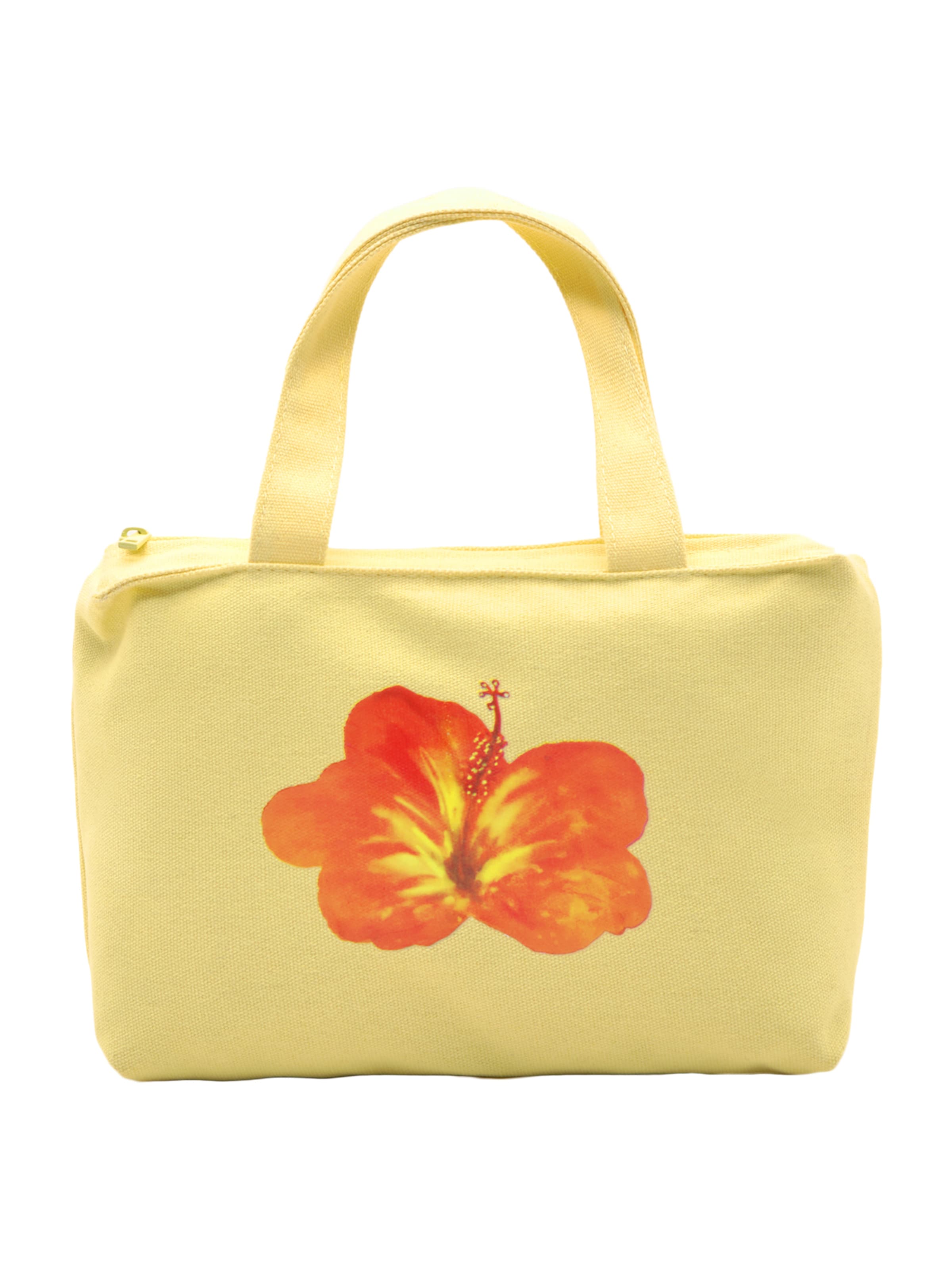 Pull&Bear Cabas en jaune / curry / rouge, Vue avec produit