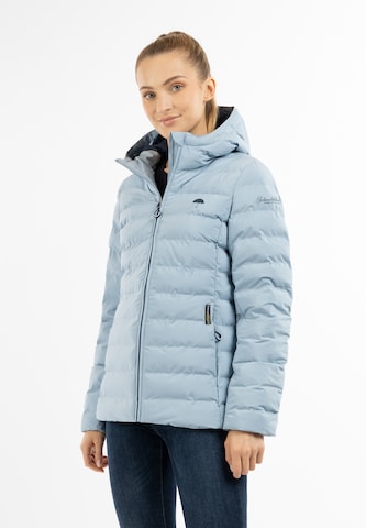 Schmuddelwedda Winterjacke in Blau: predná strana