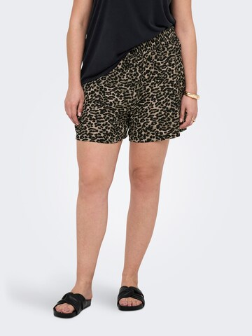 Regular Pantalon 'CARLUX' ONLY Carmakoma en beige : devant