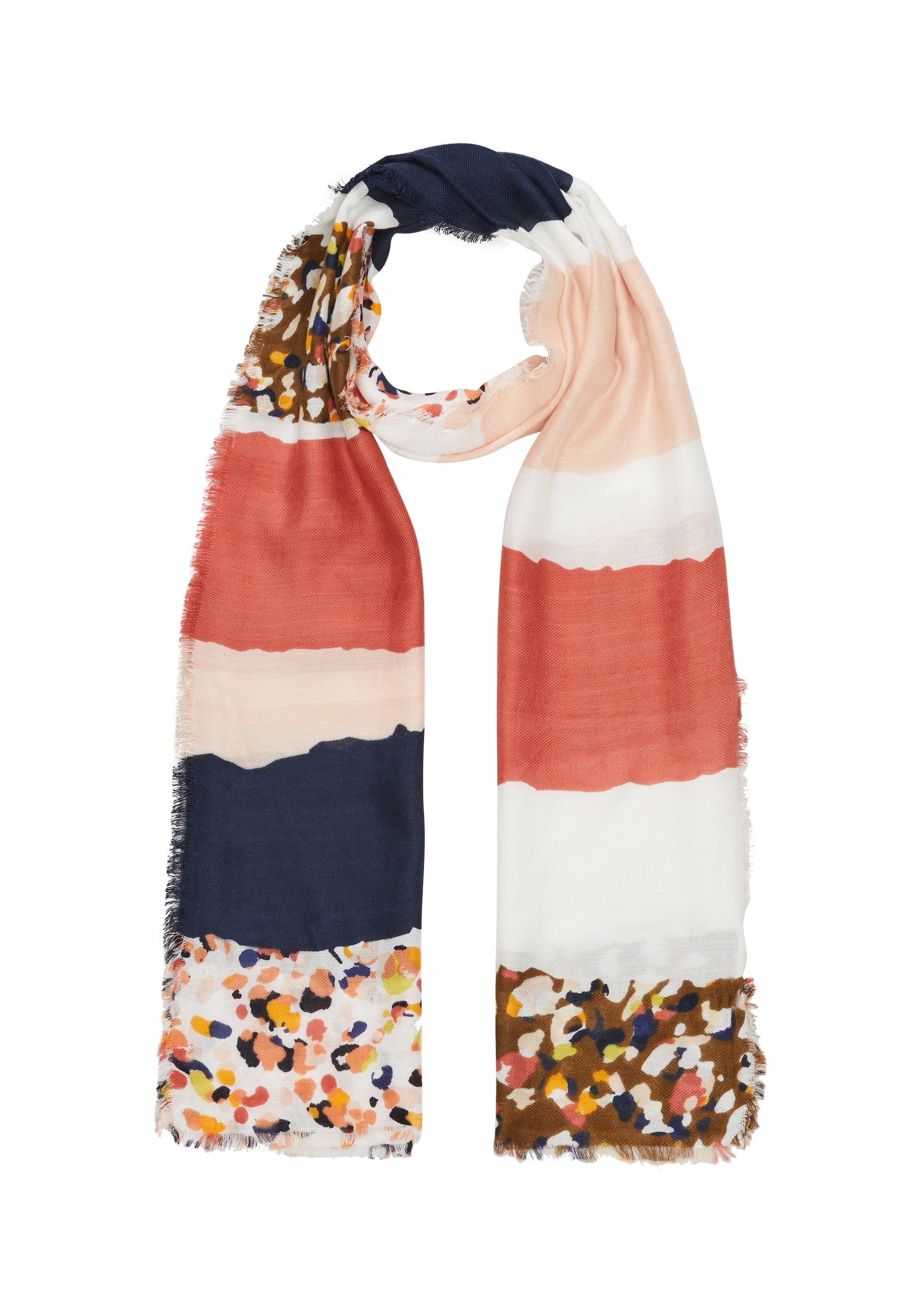 s.Oliver Sjaal in Gemengde kleuren: voorkant