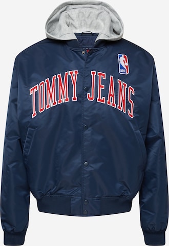 Tommy Jeans - Chaqueta de entretiempo en azul: frente