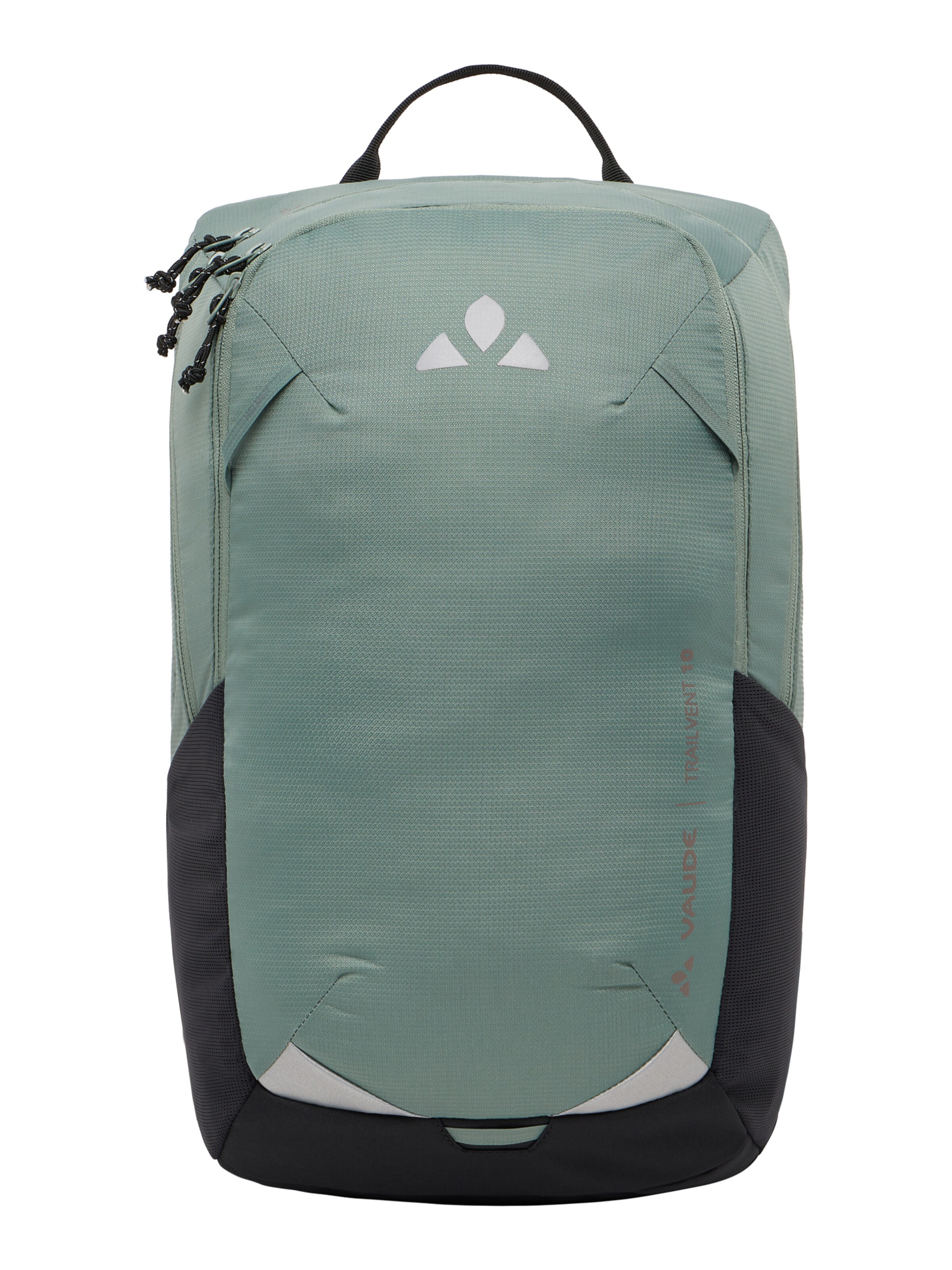 VAUDE Sports backpack 'Trailvent 10' in Green: front