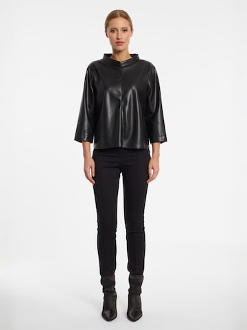 Ana Alcazar Bluse 'Enyra' in Schwarz