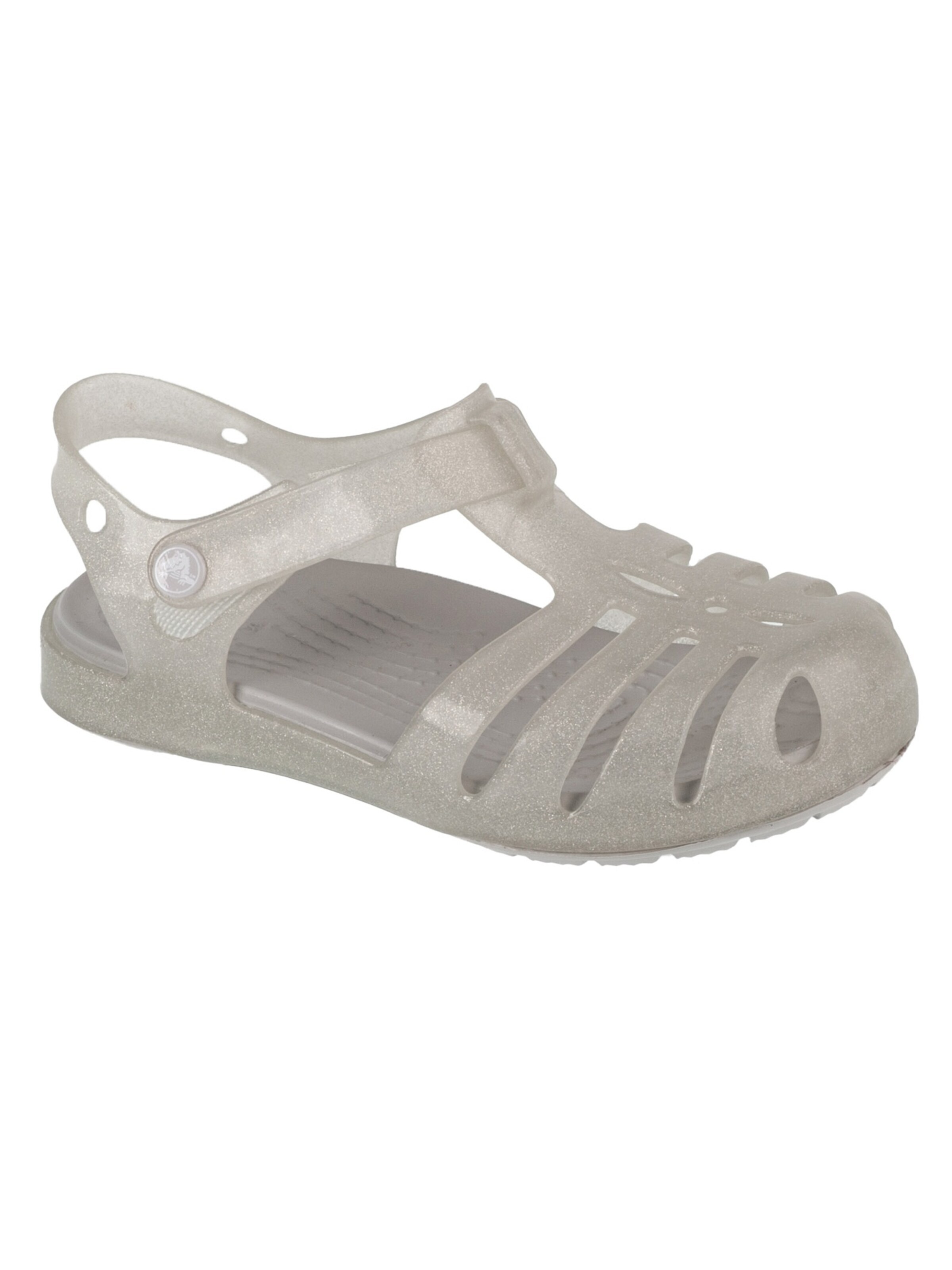 Crocs Sandalen 'Isabella' in Zilver: voorkant