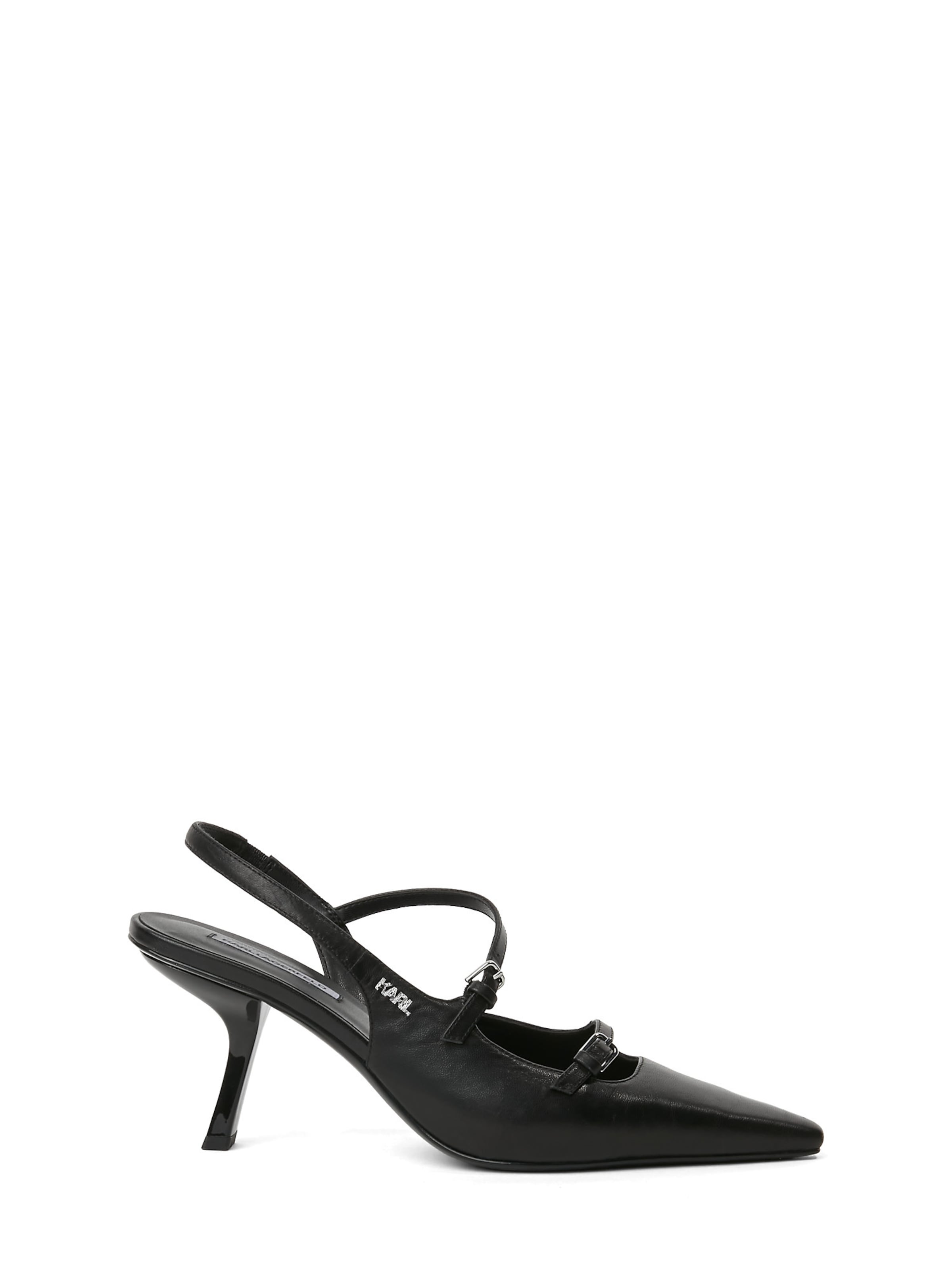 Karl Lagerfeld Лодочки с открытой пяткой 'Karmel' в Черный