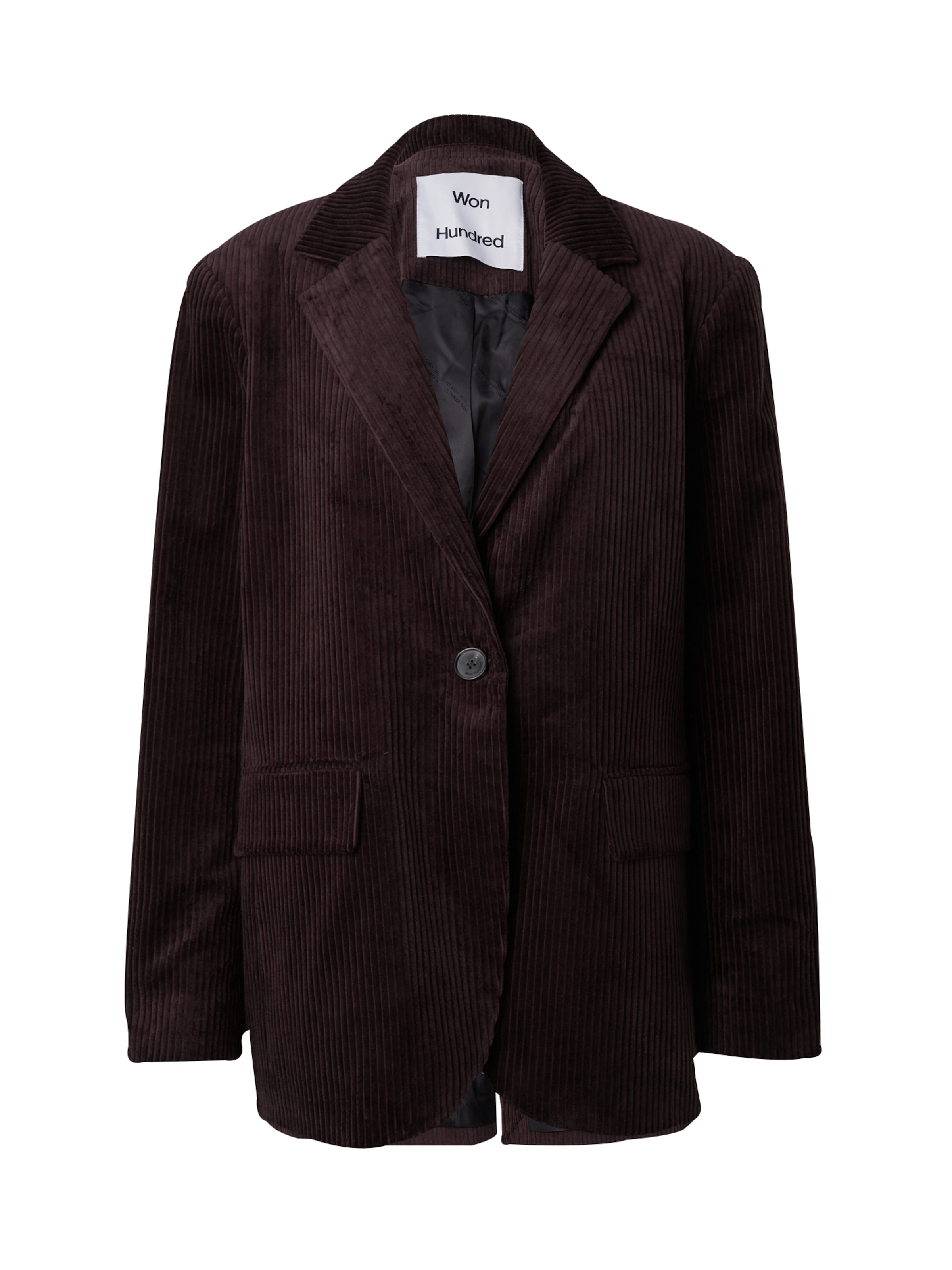 Won Hundred Blazer 'Bridget' in Brown: front
