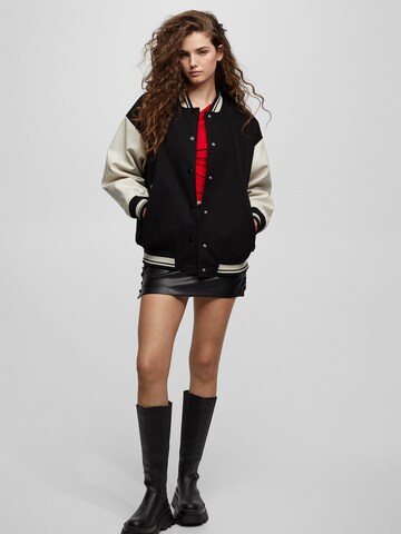 Pull&Bear Between-season jacket in Black