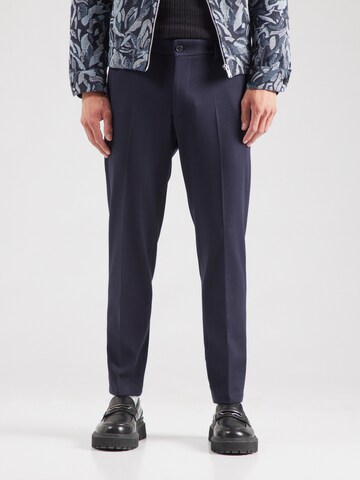 Tapered Pantaloni con pieghe 'AJEND 10' di DRYKORN in blu: frontale