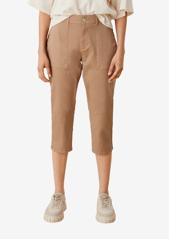 Regular Pantalon s.Oliver en marron : devant