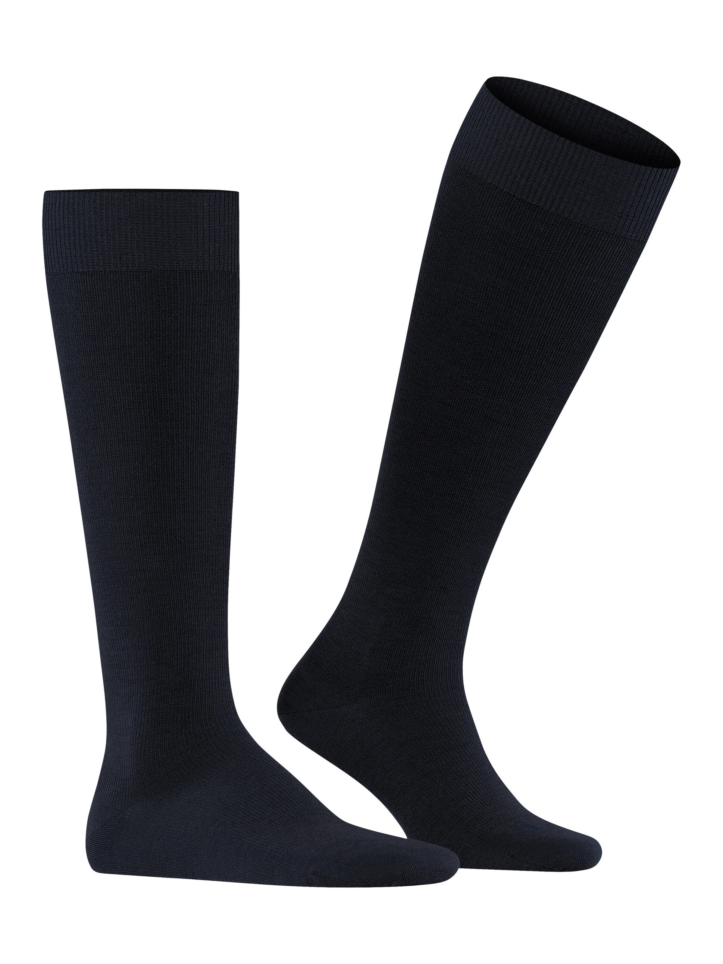FALKE Kniestrümpfe 'Energizing Wool'‌‌‌‌‌‌‌‌ in Blau