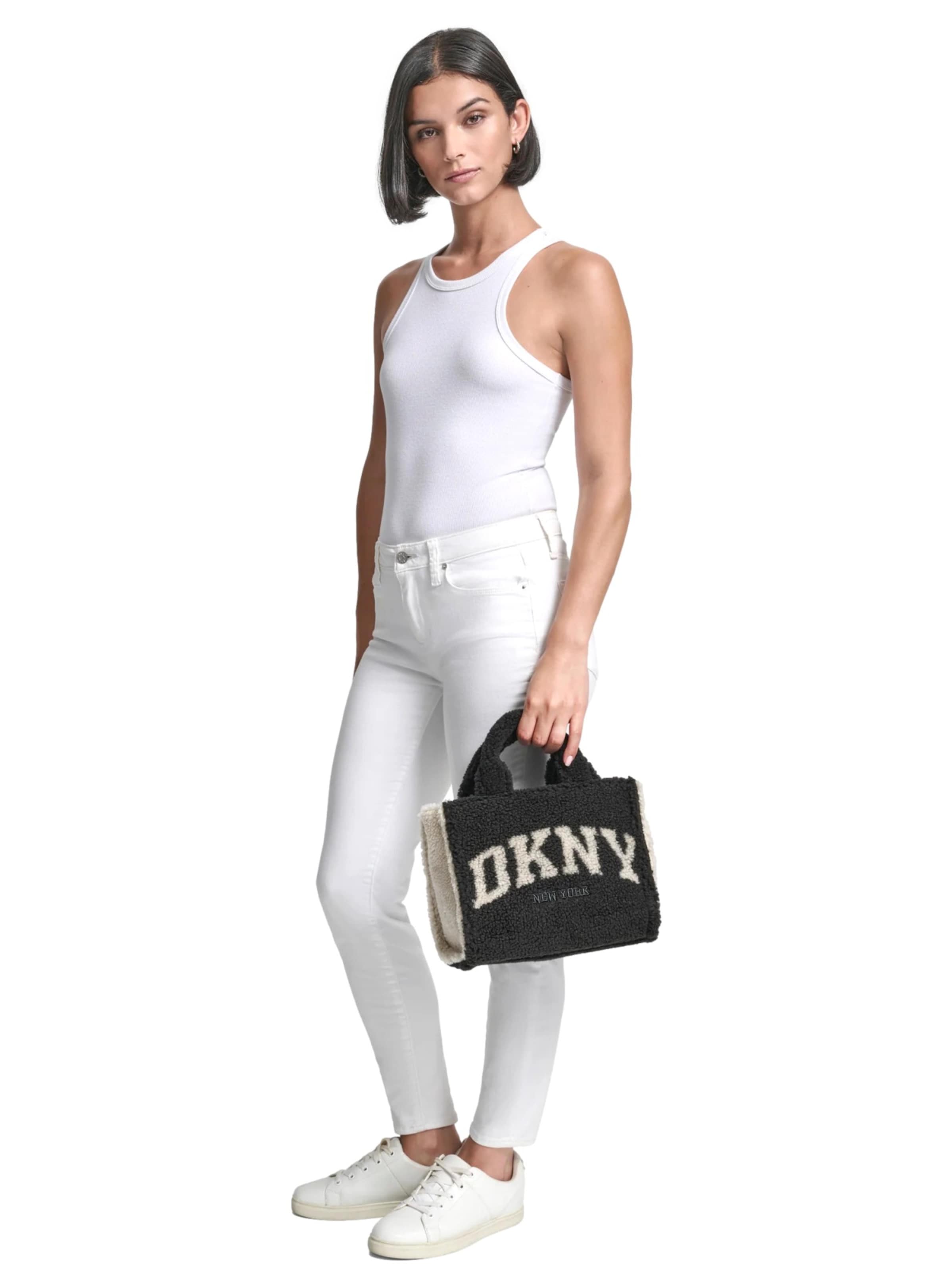 DKNY Skuldertaske 'HADLEE SM' i sort