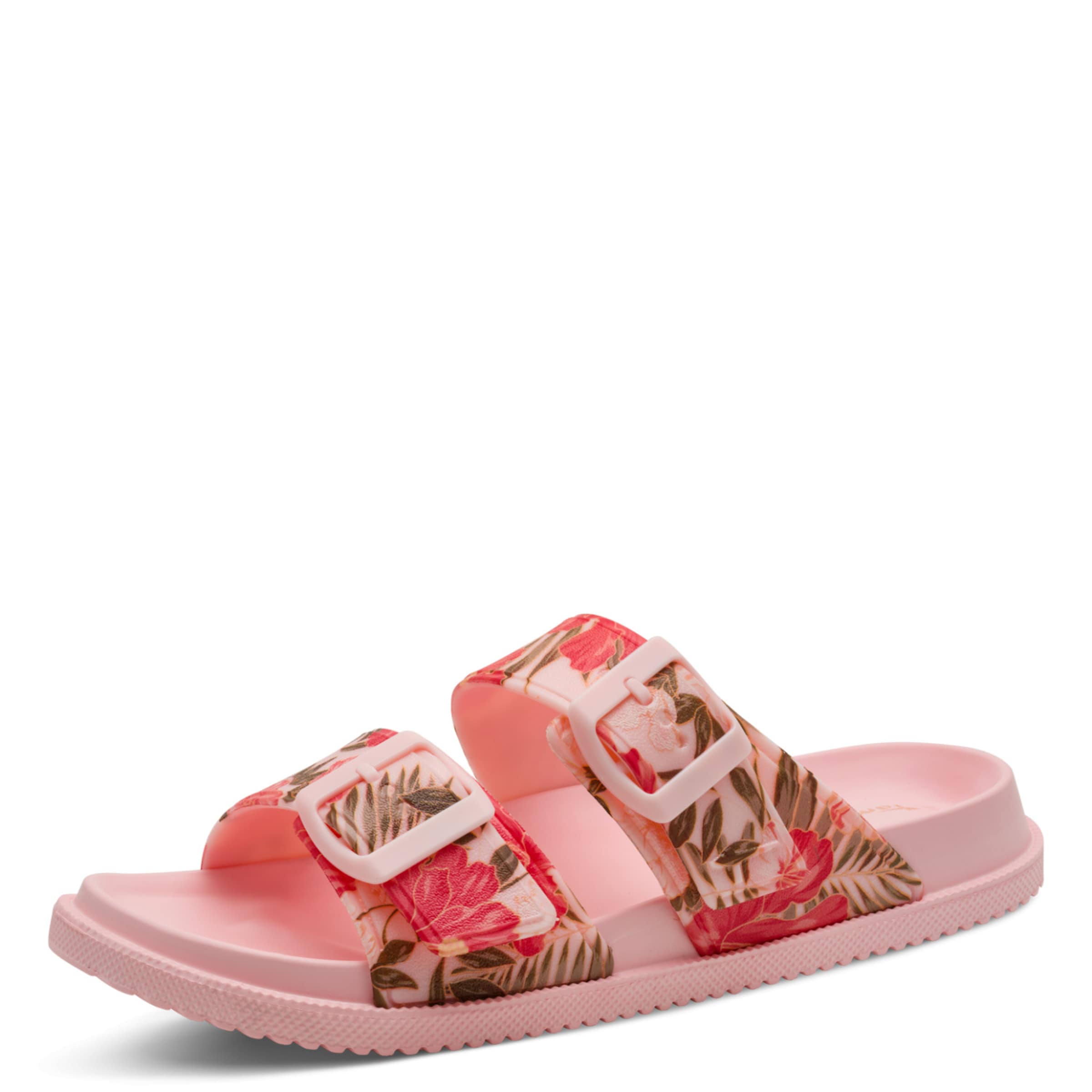 Tamaris Pantolette in Pink: Vorderseite