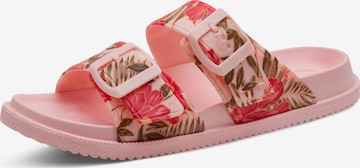 Tamaris Mules in Pink: front