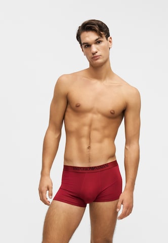Emporio Armani Boxerky - Červená: predná strana