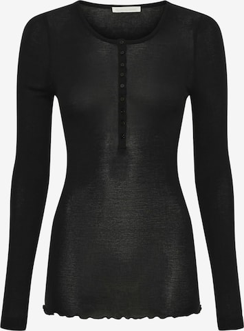 Seamless Basic Paita 'Granddad' värissä musta: etupuoli