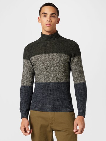 BLEND Sweter w kolorze szary: przód
