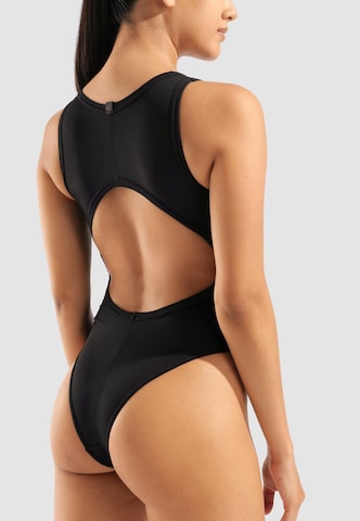 juoda ARENA Biustjė Maudymosi kostiumėlis 'RIB BODY'
