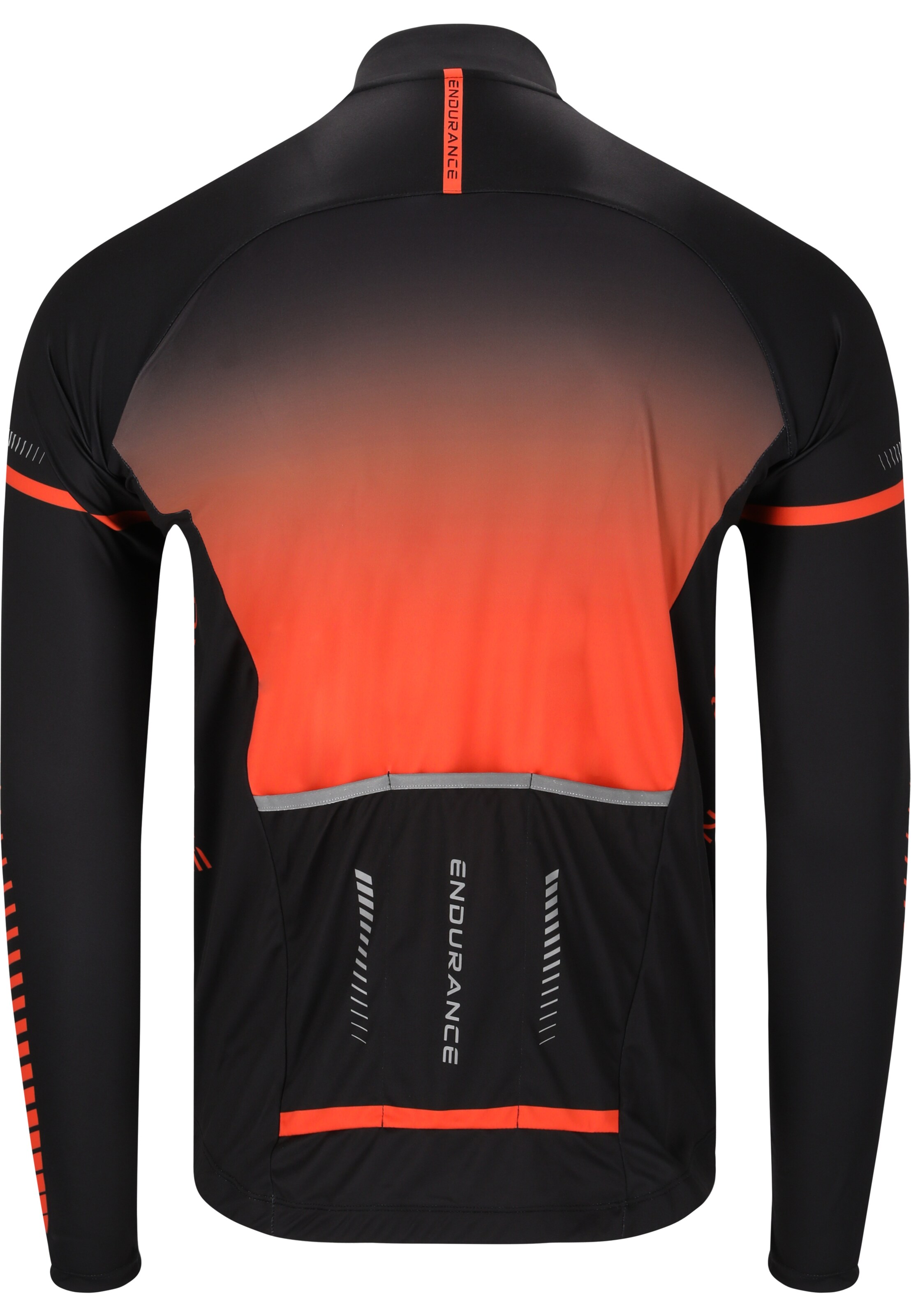 ENDURANCE Sports sweat jacket in Black
