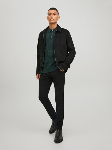 JACK & JONES Sweater 'Bluchecker' in Green