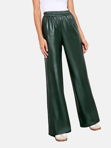 Wide leg Pantaloni di Friends Like These in verde: frontale