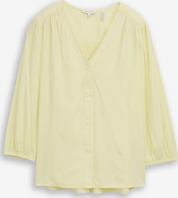 Chemisier TOM TAILOR en jaune : devant