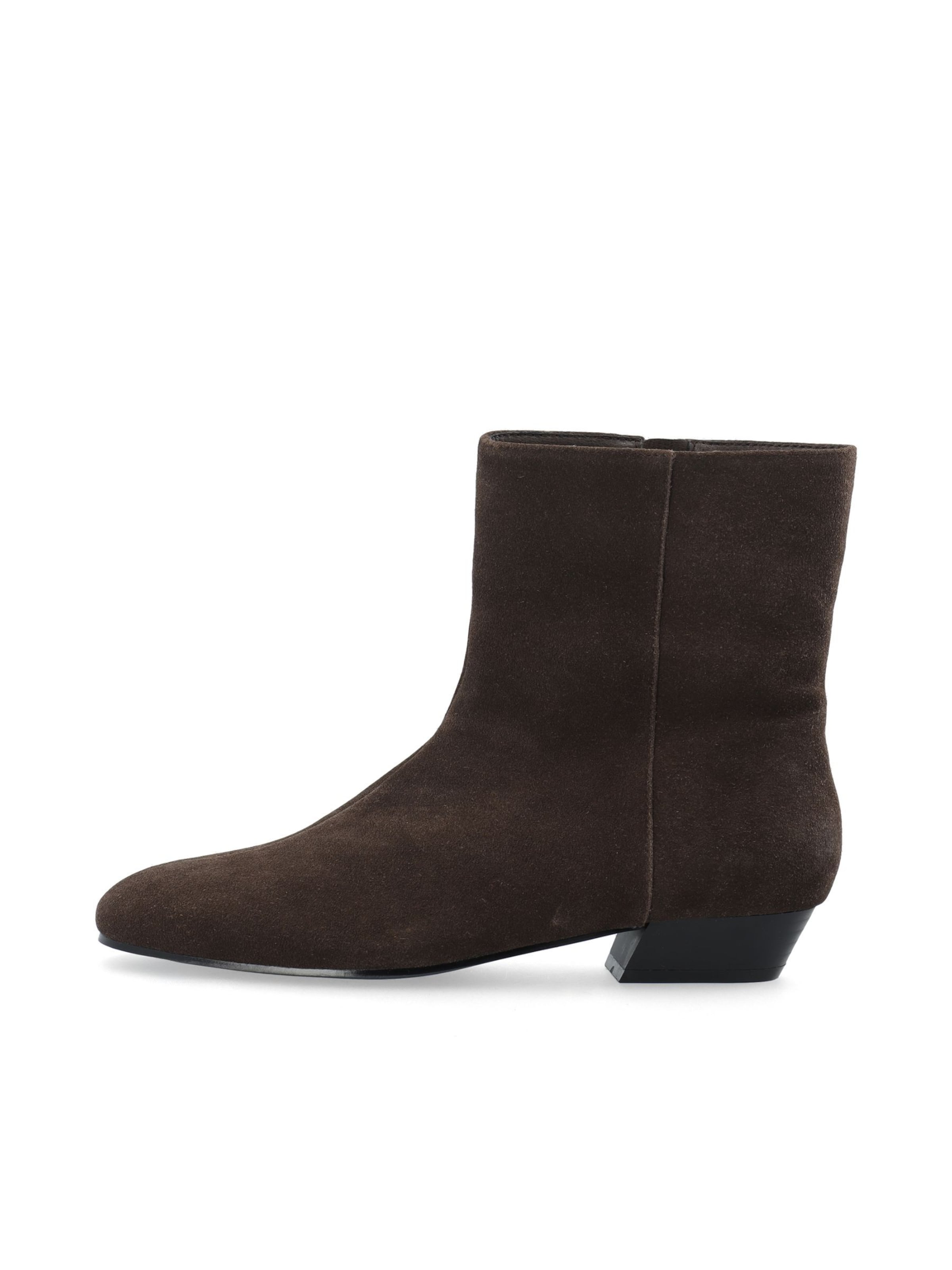 Ankle boots 'Evie' di Bianco in marrone: frontale