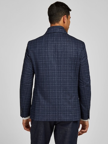 Coupe regular Veste de costume HECHTER PARIS en bleu