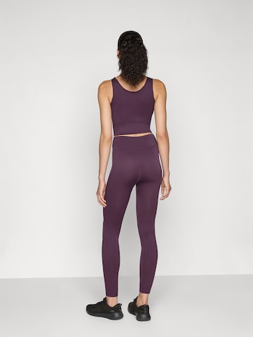 ONLY PLAY Skinny Sporthose 'ONPJAIA' in Lila