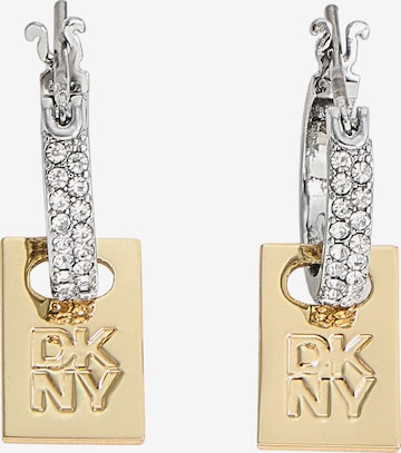 auksinė DKNY Auskarai: priekis