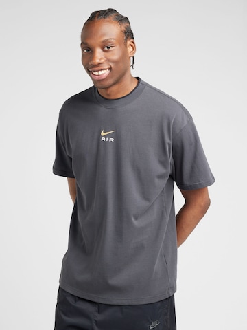 Nike Sportswear Tričko 'AIR' – šedá: přední strana