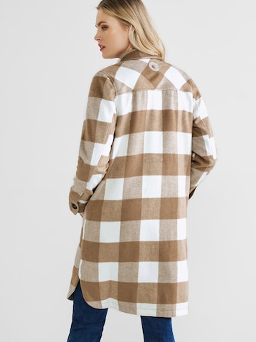 STREET ONE Between-Seasons Coat in Beige