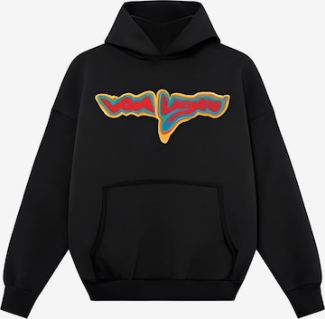 Low Lights Studios Sweatshirt 'Thermal' in Black: front
