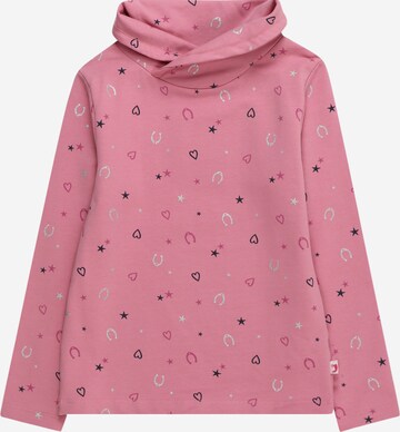 Sweat-shirt SALT AND PEPPER en rose : devant