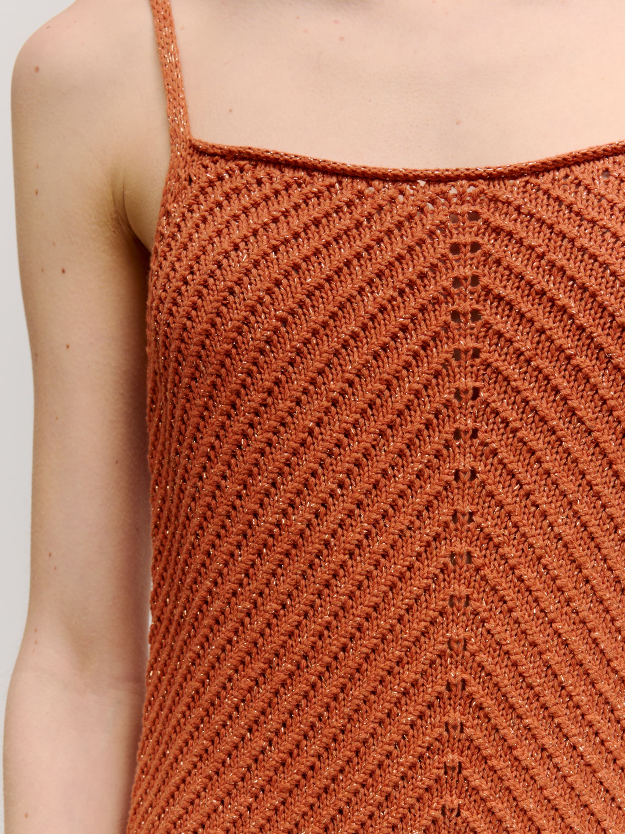 EDITED Jurk 'Almina' Oranje