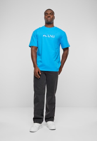 Karl Kani Shirt 'Splash Retro Tee' in Blue