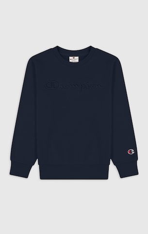 Sweat Champion Authentic Athletic Apparel en bleu : devant