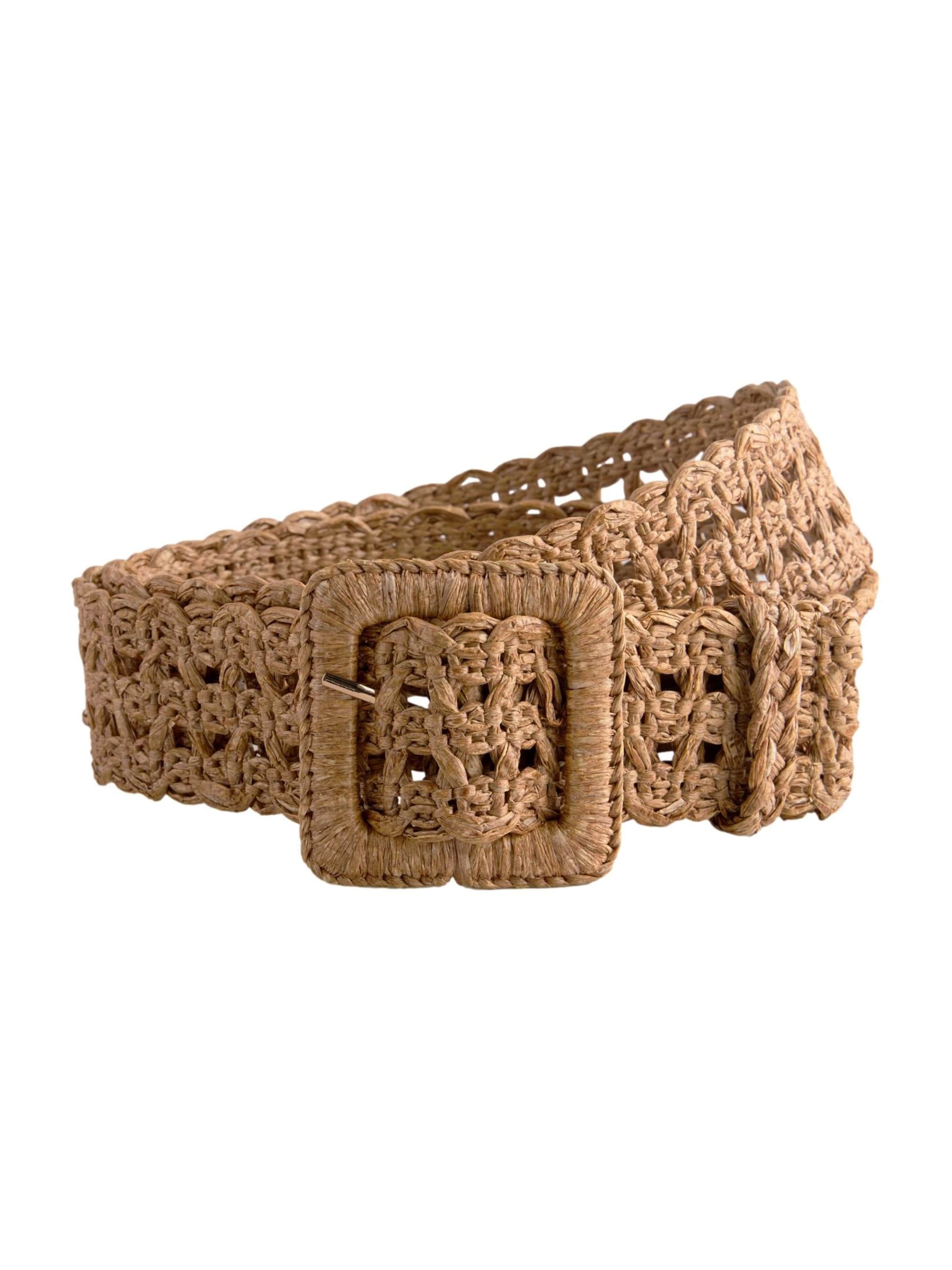 Next Bälte i brun: framsida