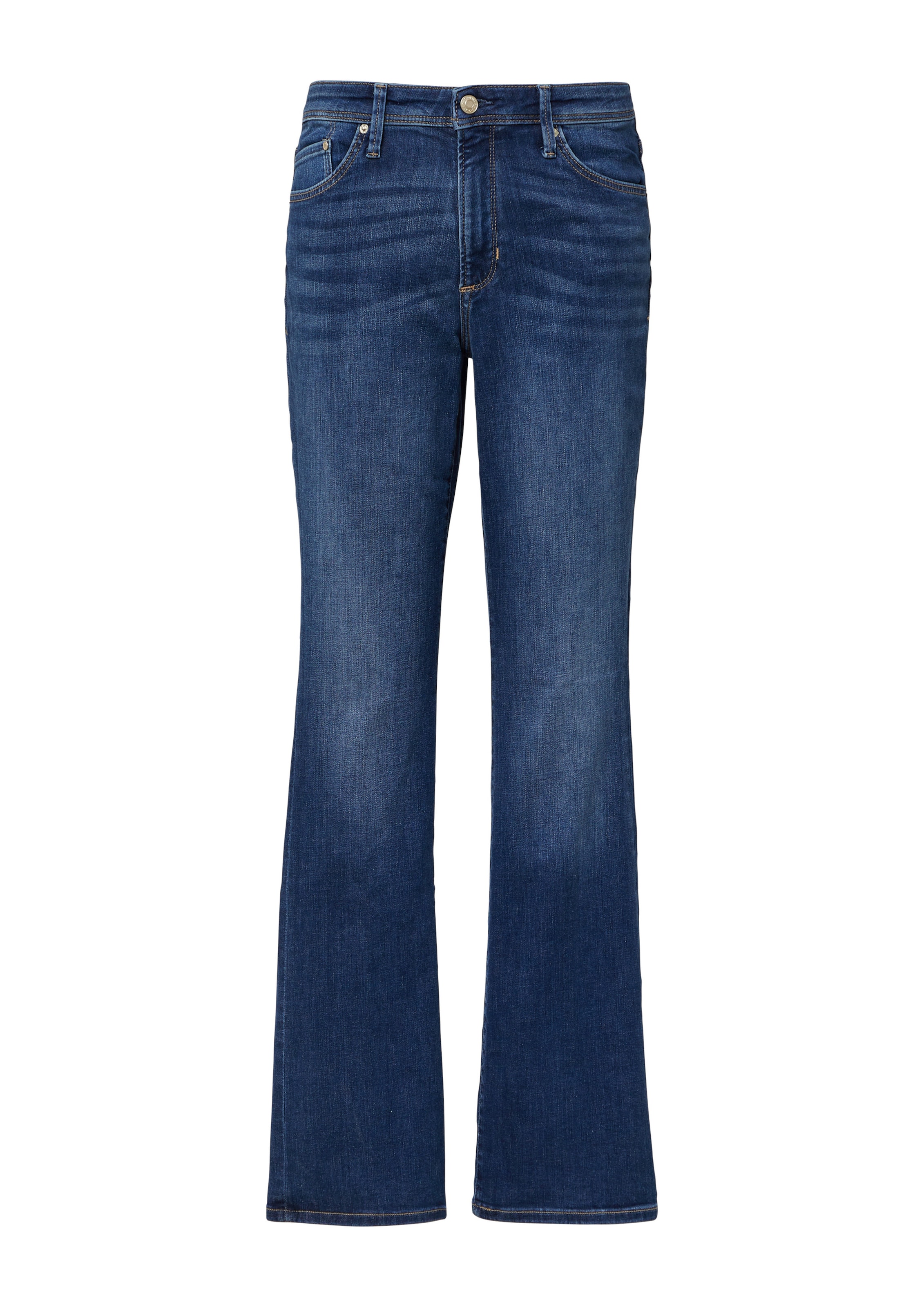 s.Oliver Bootcut Jeans 'Beverly' i blå: framsida