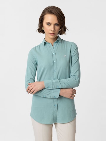 Chemisier 'Glorinda' Williot en vert