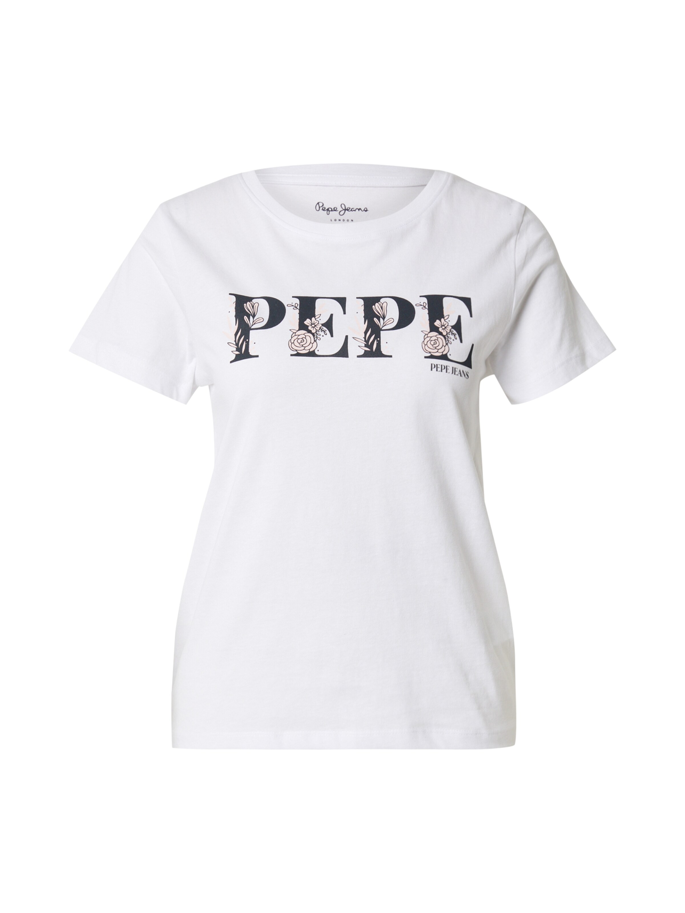 Pepe Jeans Póló 'BRIA' - fehér: elől