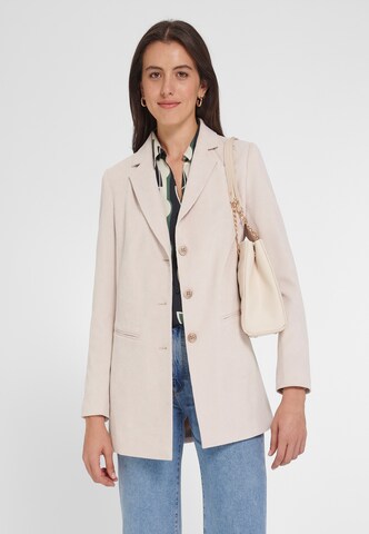 Anna Aura Blazers in Beige: voorkant