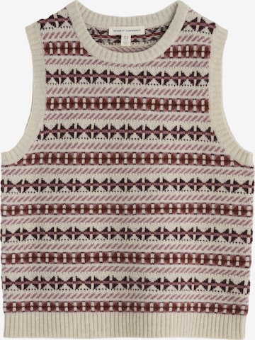 Seasalt Cornwall Neuleliivi ' Lemon Porch' ' värissä lila: etupuoli