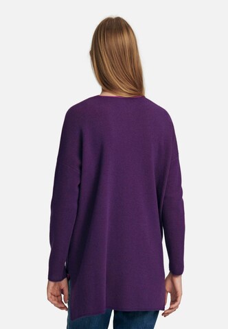 Cardigan Peter Hahn en violet