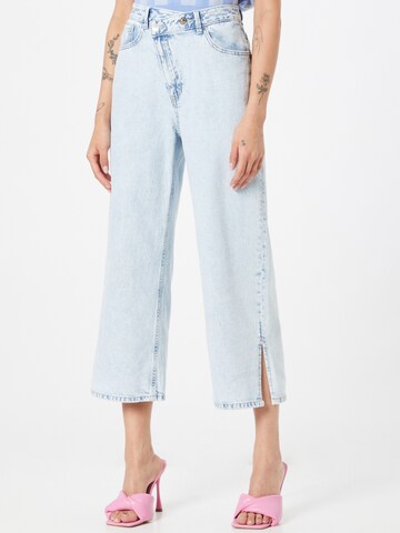 Pimkie Wide leg Jeans 'NWDHWILDE' in Blauw: voorkant