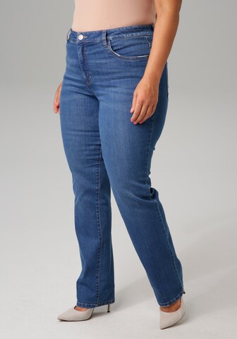 Aniston Slimfit Jeans in Blau