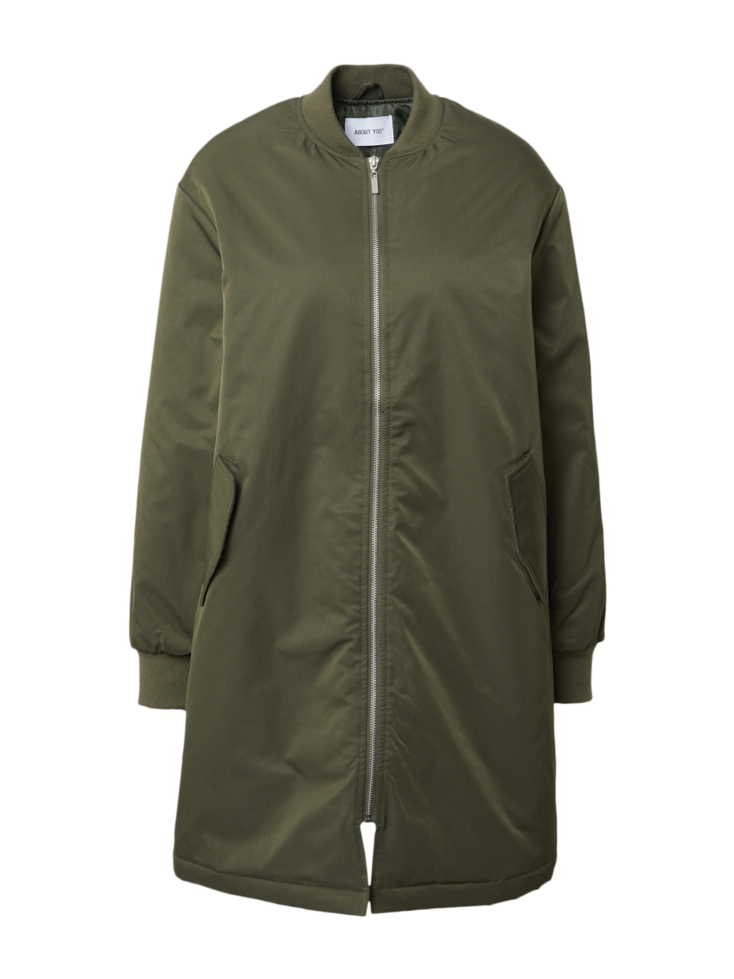 Giacca di mezza stagione 'Meike' di ABOUT YOU in verde: frontale