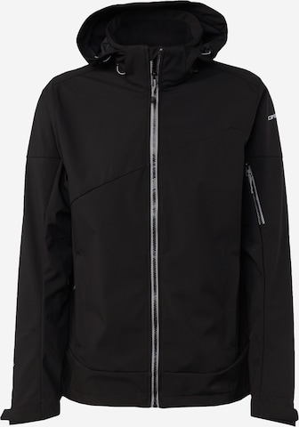 ICEPEAK Outdoor jacket 'BARMSTEDT' in Black: front